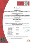 Certificado ISO 9001: 2015